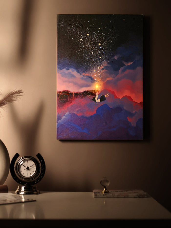 Falling Star LED wall art M.M.I. OVERSEAS
