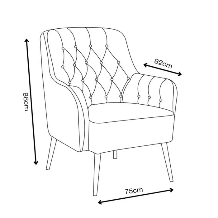 Farquhar_Upholstered_Armchair - Ouch Cart | Wing chair