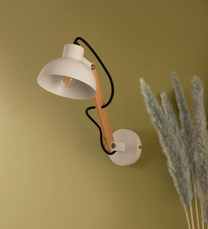 Farrah Sit Wood Wall Sconce - Ouch Cart