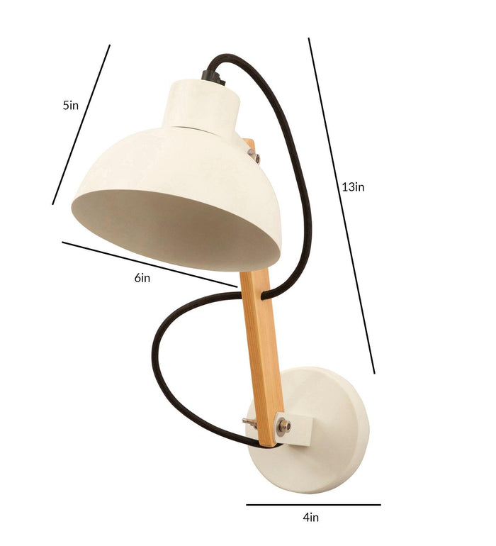 Farrah Sit Wood Wall Sconce - Ouch Cart