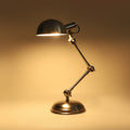 "Fergal Poulsen" Triple Adjustable lamp In Matt Pewter silver finish M.M.I. OVERSEAS