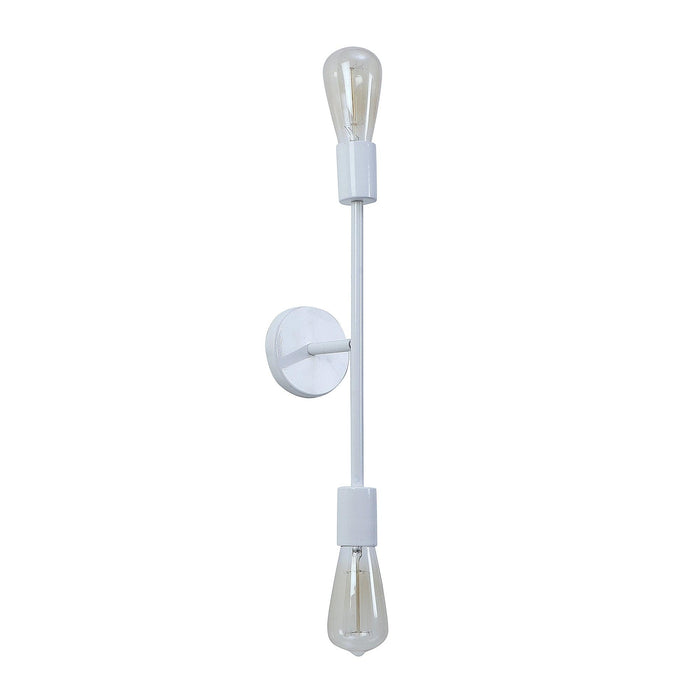Filo White Metal Wall Light by SS Lightings - Ouch Cart