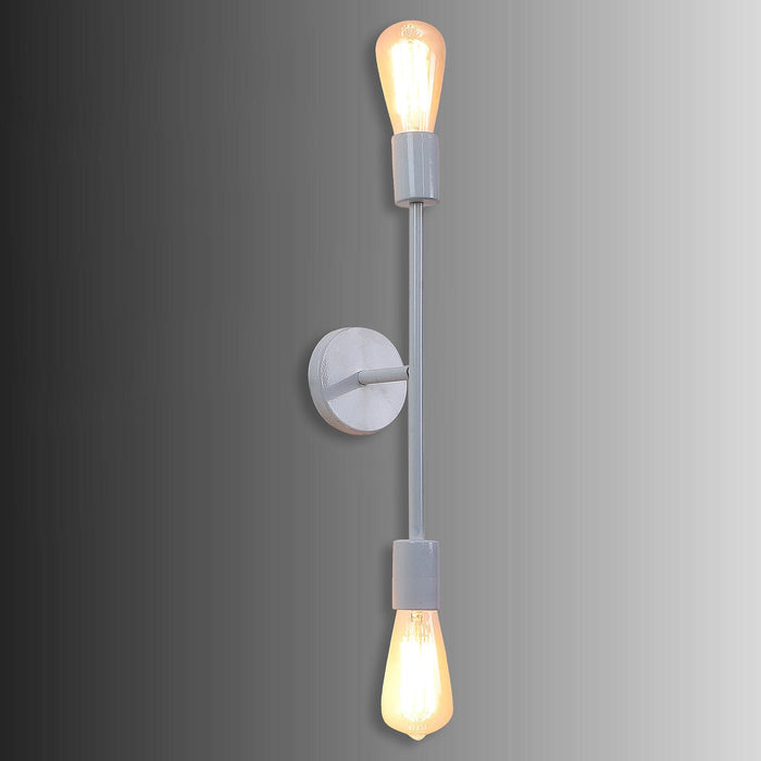 Filo White Metal Wall Light by SS Lightings - Ouch Cart