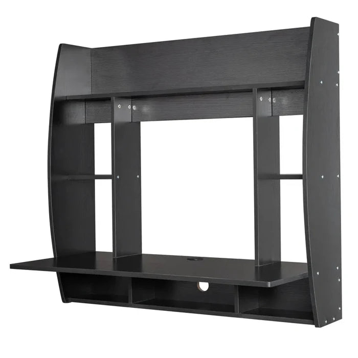 "Floating Desk: Modern Design for a Sleek and Space-Saving Workspace" Ouch Cart