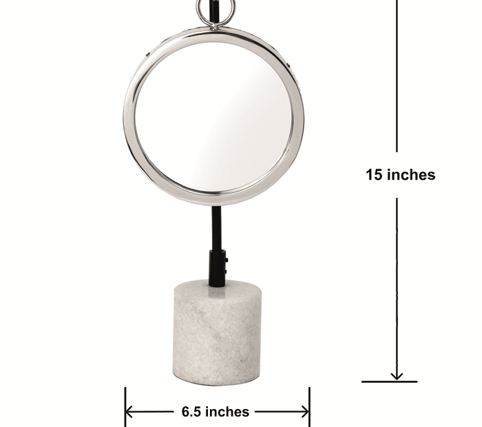 Floating Marble Mirror - Ouch Cart