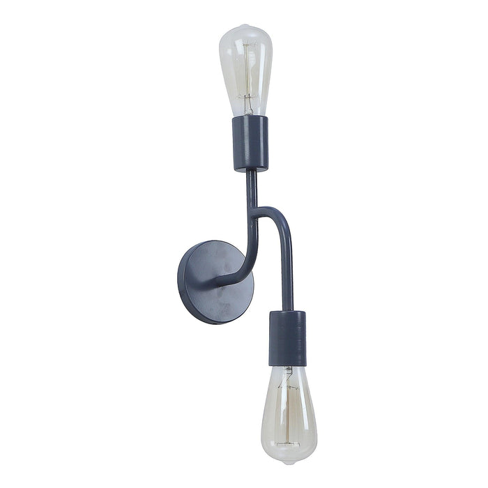 Flute Grey Metal Wall Light by SS Lightings - Ouch Cart