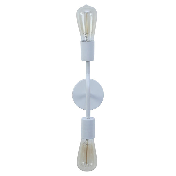 Flute White Metal Wall Light by SS Lightings - Ouch Cart