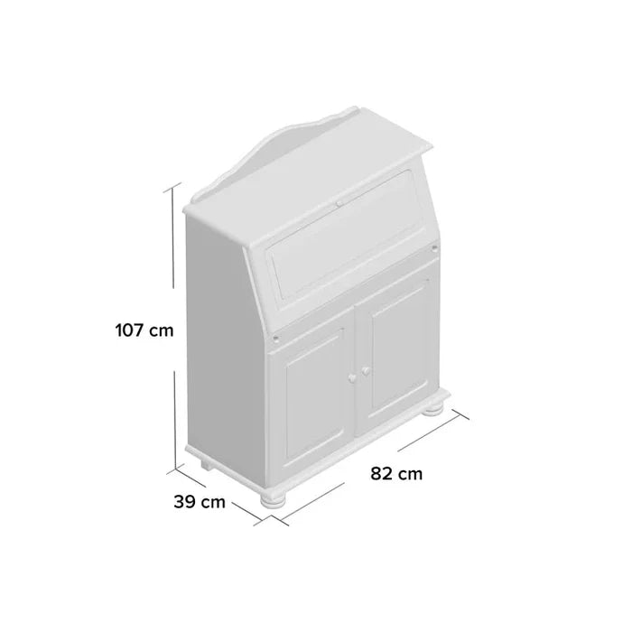 "Fold-Out Desk: Compact, Functional, and Perfect for Small Spaces" Ouch Cart