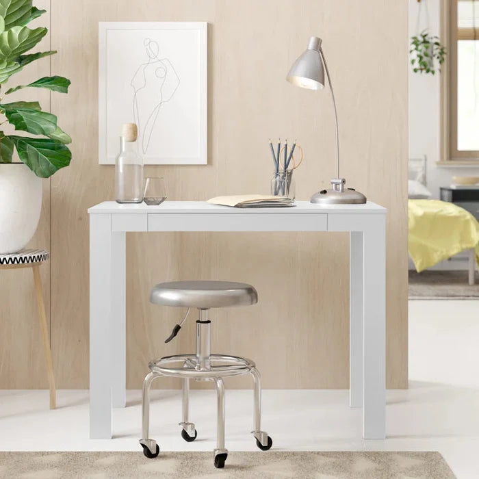 "Functional Elegance: Writing Desk with Drawer for Organized Productivity" Ouch Cart