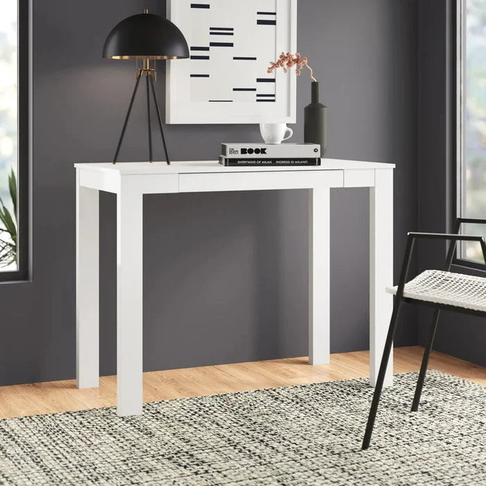 "Functional Elegance: Writing Desk with Drawer for Organized Productivity" Ouch Cart