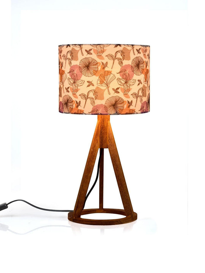 Gardenia Trio Wooden Lamp - Ouch Cart