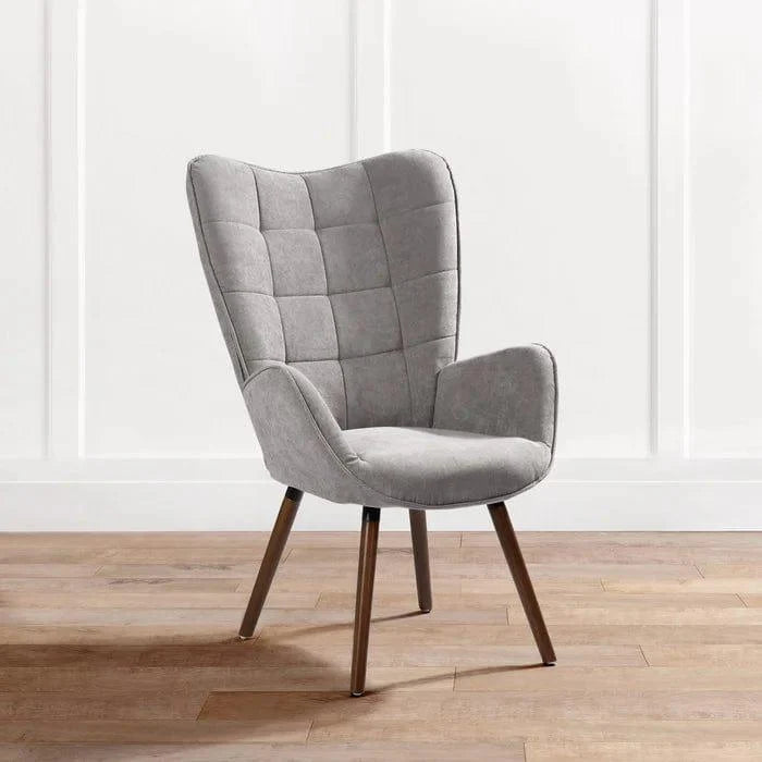 Garmon Upholstered Armchair - Ouch Cart | Wing chair