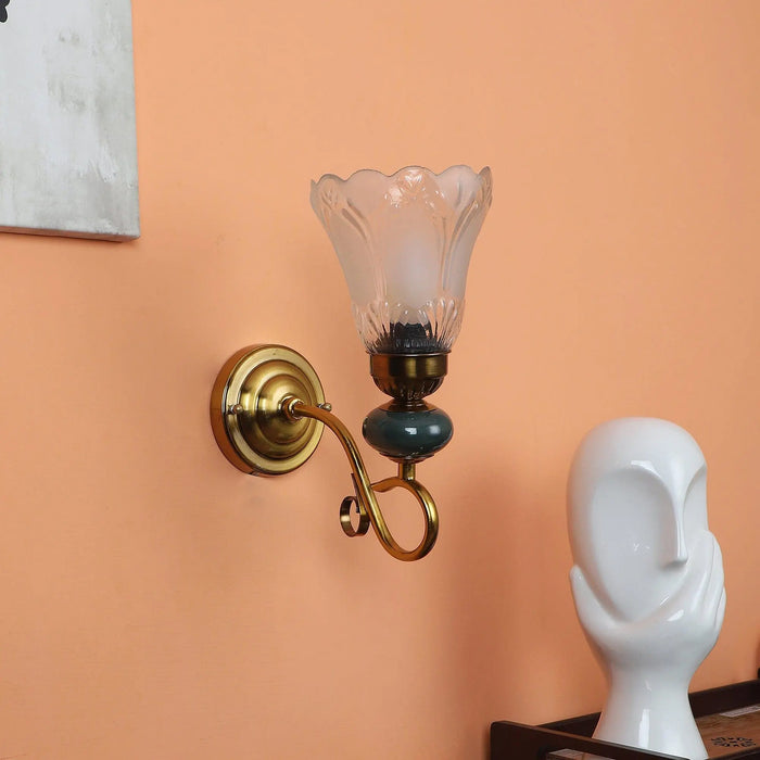 Gold Iron Wall Lights - Ouch Cart