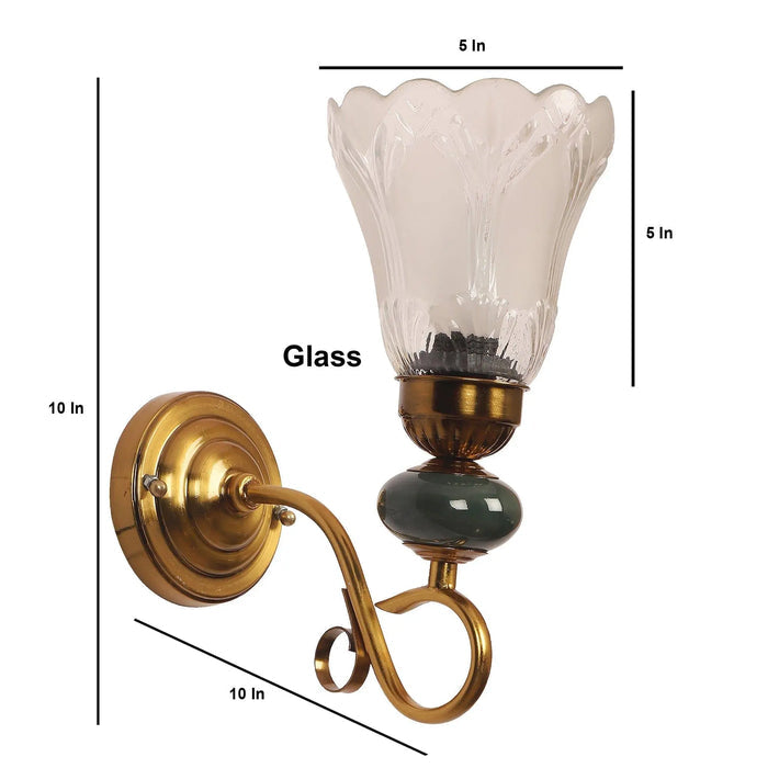 Gold Iron Wall Lights - Ouch Cart