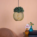 Golden Glass Iron Hanging Lights - Ouch Cart
