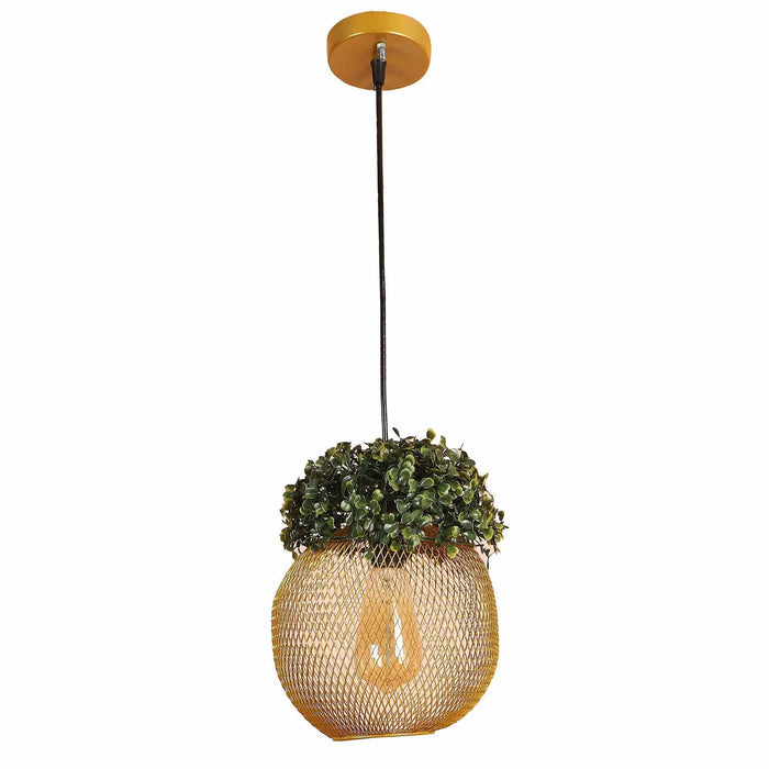 Golden Glass Iron Hanging Lights - Ouch Cart