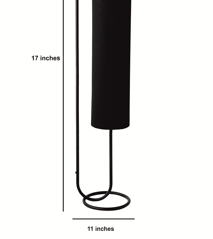 Graceful Full Black Curve Plant Stand - Ouch Cart