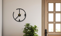 halfring three six wallclock N.R.HOMESDECOR