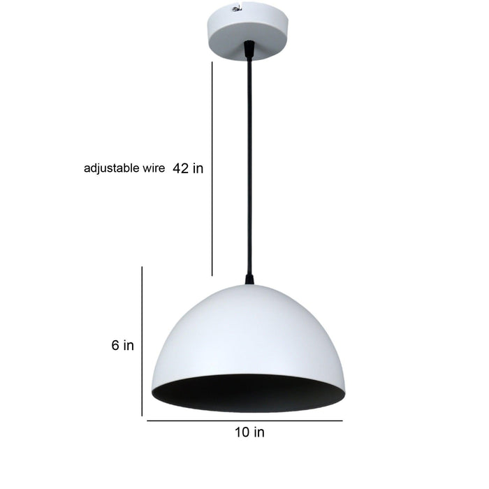 Hallway White Hanging Light by SS Lightings - Ouch Cart