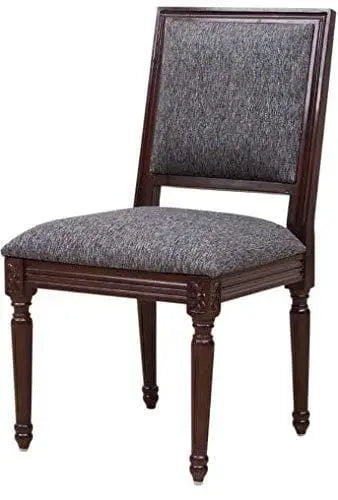 Handicrafts Sheesham Wood Dining Chair/Arm Easy Comfort Chestnut Warm Cushioned Chair Set of 2 PCs - Ouch Cart