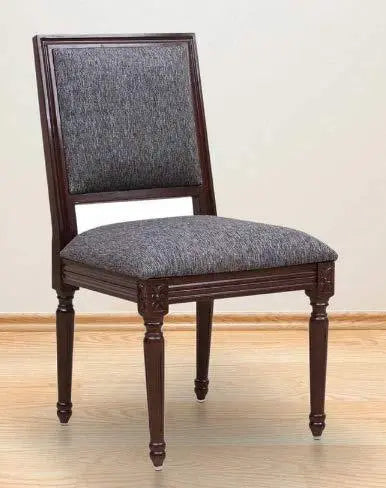 Handicrafts Sheesham Wood Dining Chair/Arm Easy Comfort Chestnut Warm Cushioned Chair Set of 2 PCs - Ouch Cart