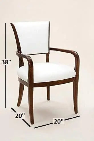 Handicrafts Sheesham Wood Seating Chair Multipurpose Usage Chair (2) - Ouch Cart 
| Arm Chair