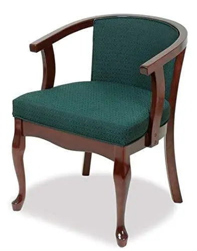 Handicrafts Wooden Back Comfort Seating Chair Hand Carved Armrest Chair for Home & Office (Standard) - Ouch Cart