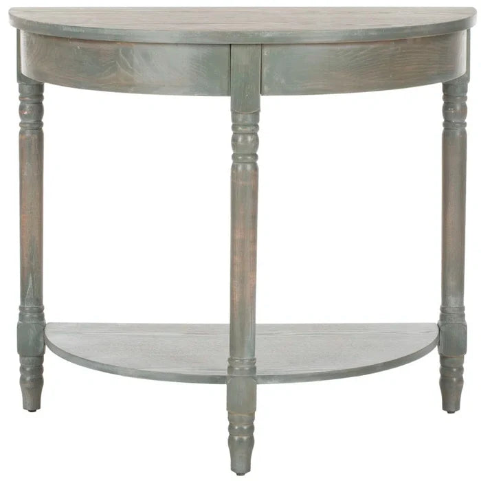 Hannah  Solid Wood Top Console Table Ouch Cart