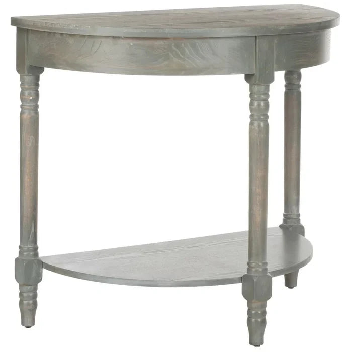 Hannah  Solid Wood Top Console Table Ouch Cart