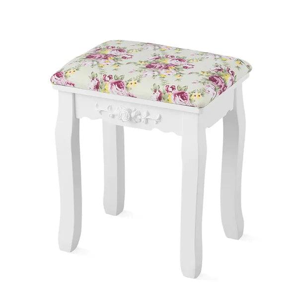 Harozertan Vanity dressing table design with miror with stool - Ouch Cart
