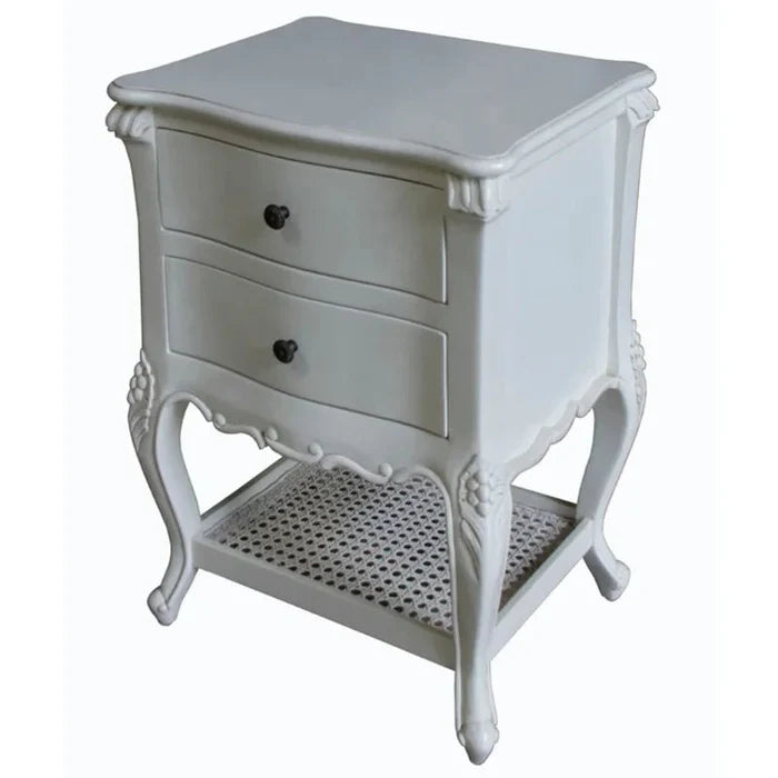 Hazel Solid Wood Bedside Table Ouch Cart