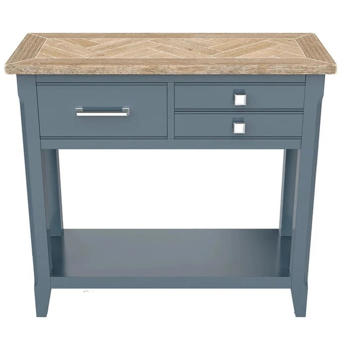 Helix Solid Wood Console Table Ouch Cart