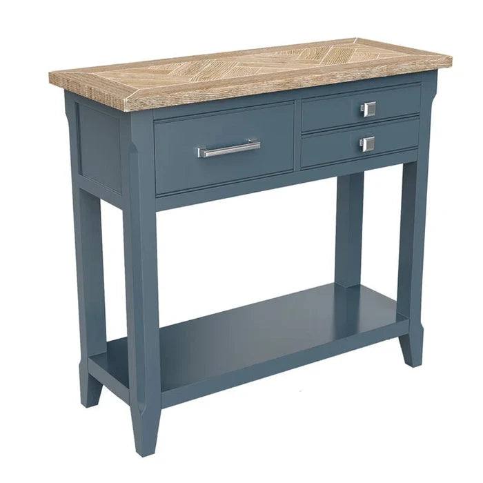 Helix Solid Wood Console Table Ouch Cart