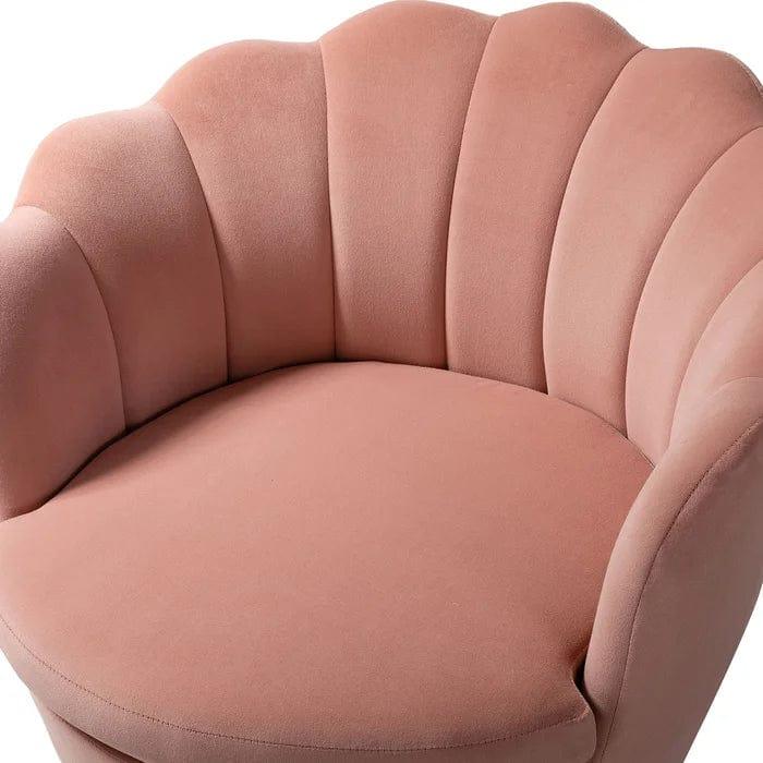 Hendrix Upholstered Barrel Chair (Set of 2) - Ouch Cart