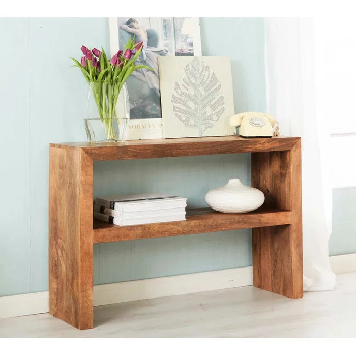 Henry  Solid Wood Console Table Ouch Cart