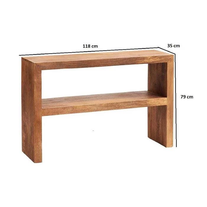 Henry  Solid Wood Console Table Ouch Cart