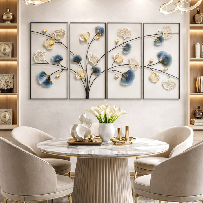 Home Decoration, Living room, drwaing room & Bedroom Floral Golden Frames, National Handicraft Town