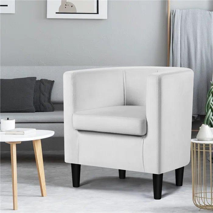 Hucks Upholstered Armchair - Ouch Cart