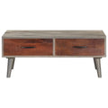 Hudson  Coffee Table with Storage Ouch Cart