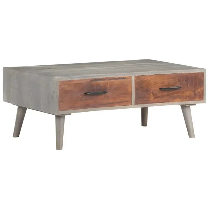 Hudson  Coffee Table with Storage Ouch Cart