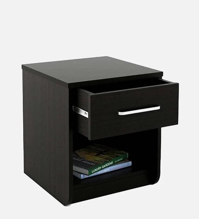 Imperial Night Stand in Natural Wenge Finish - Ouch Cart