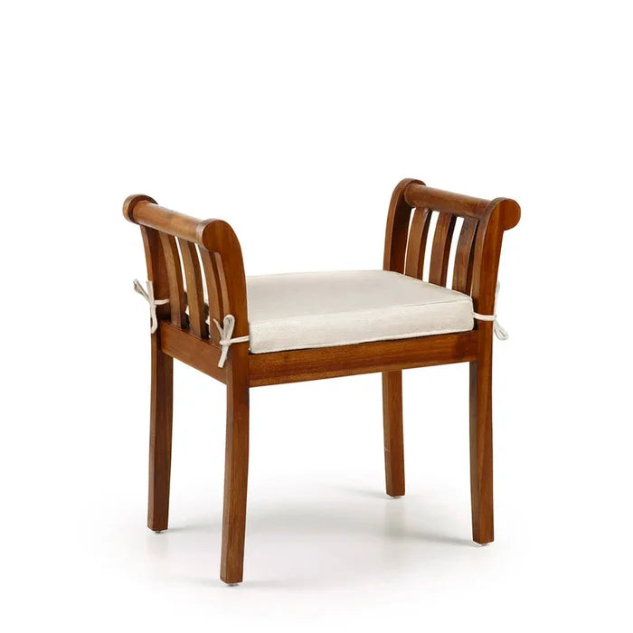 Iris  Upholstered Bench Upholstered Bench Ouch Cart