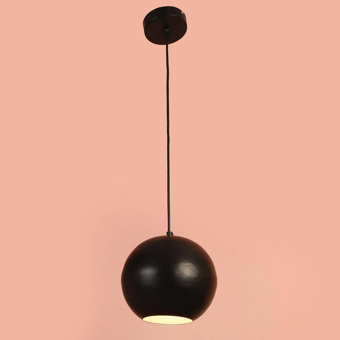 Iron Hanging Lights Black Finish - Ouch Cart