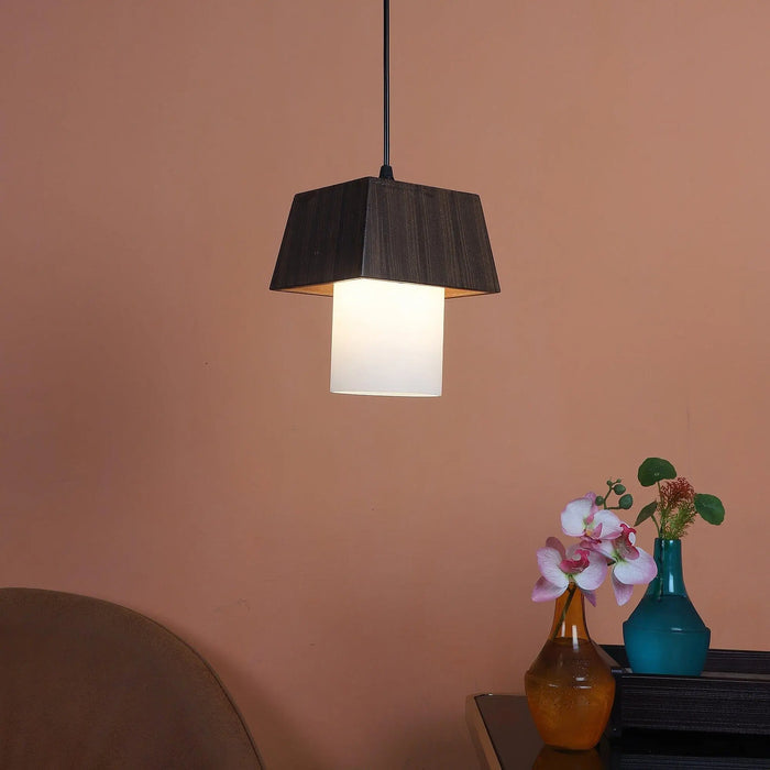 Iron Hanging Lights Brown Finish - Ouch Cart