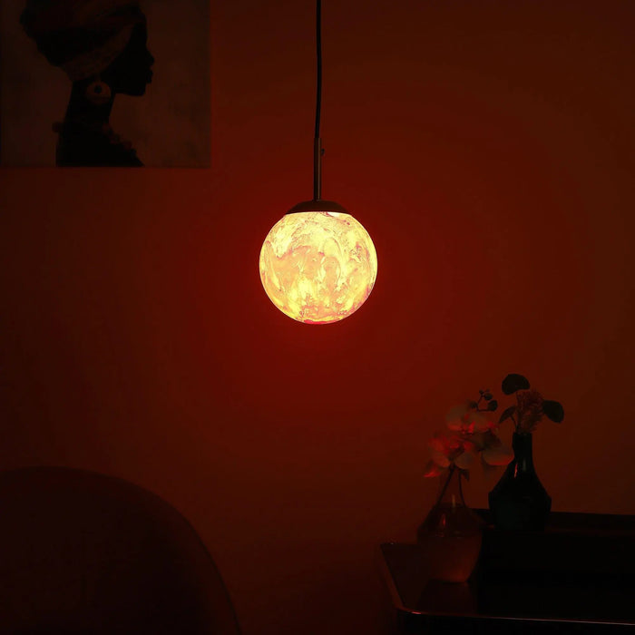 Iron Hanging Lights Gold Finish - Ouch Cart
