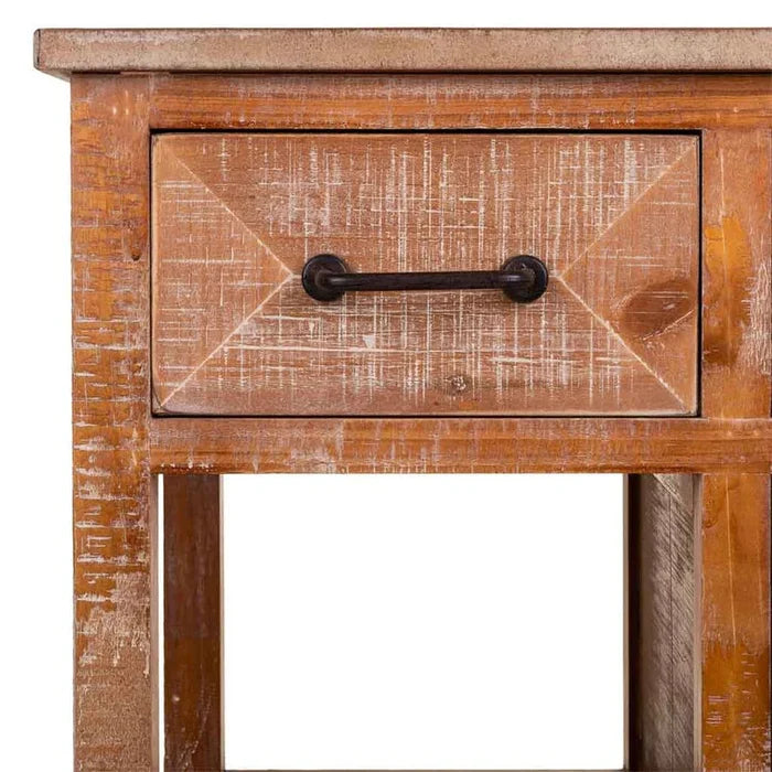 Jacques Solid Wood Console Table Ouch Cart