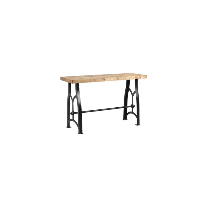 Jasiel Solid Wood Top Console Table Ouch Cart