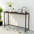 Jocelyn  Solid Wood Top Console Table Ouch Cart