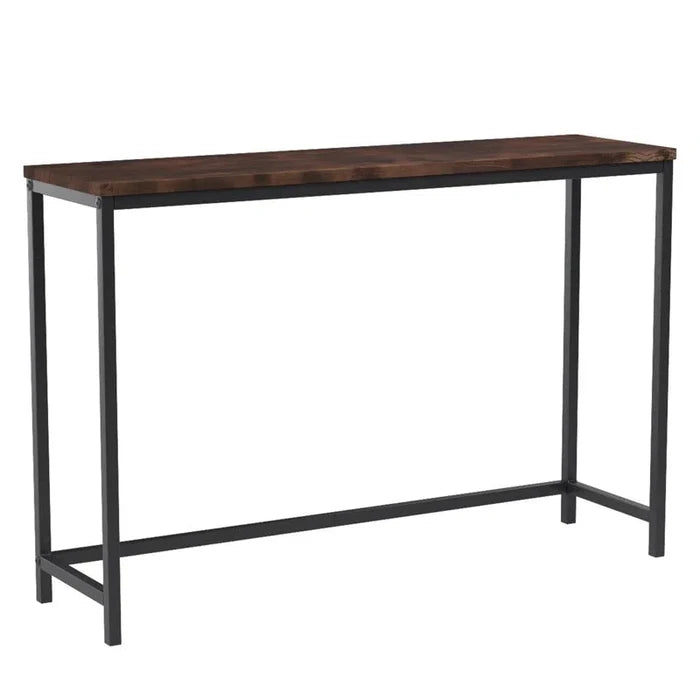 Jocelyn  Solid Wood Top Console Table Ouch Cart