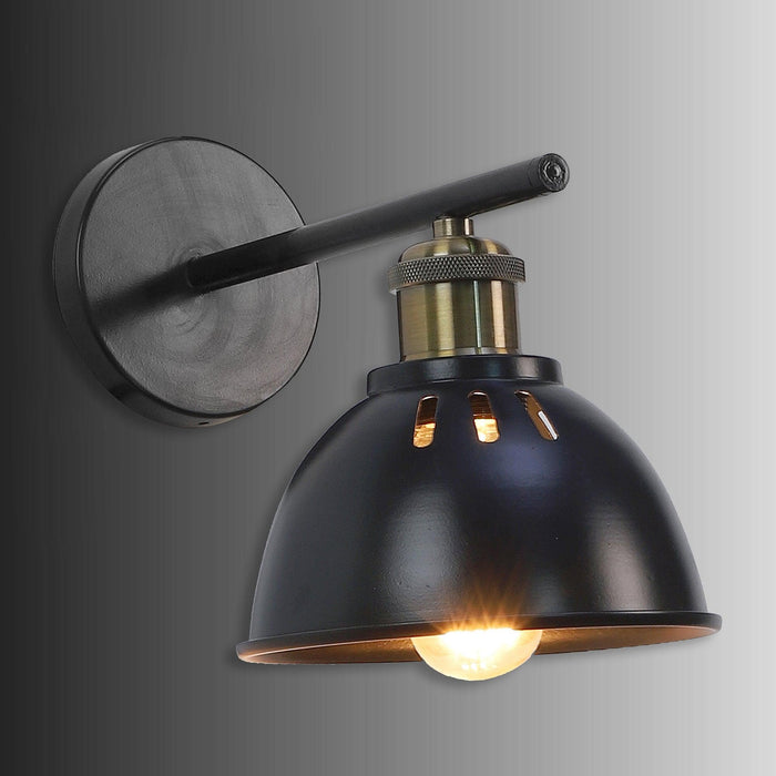 Joongta Black Metal Wall Light By SS Lightings - Ouch Cart